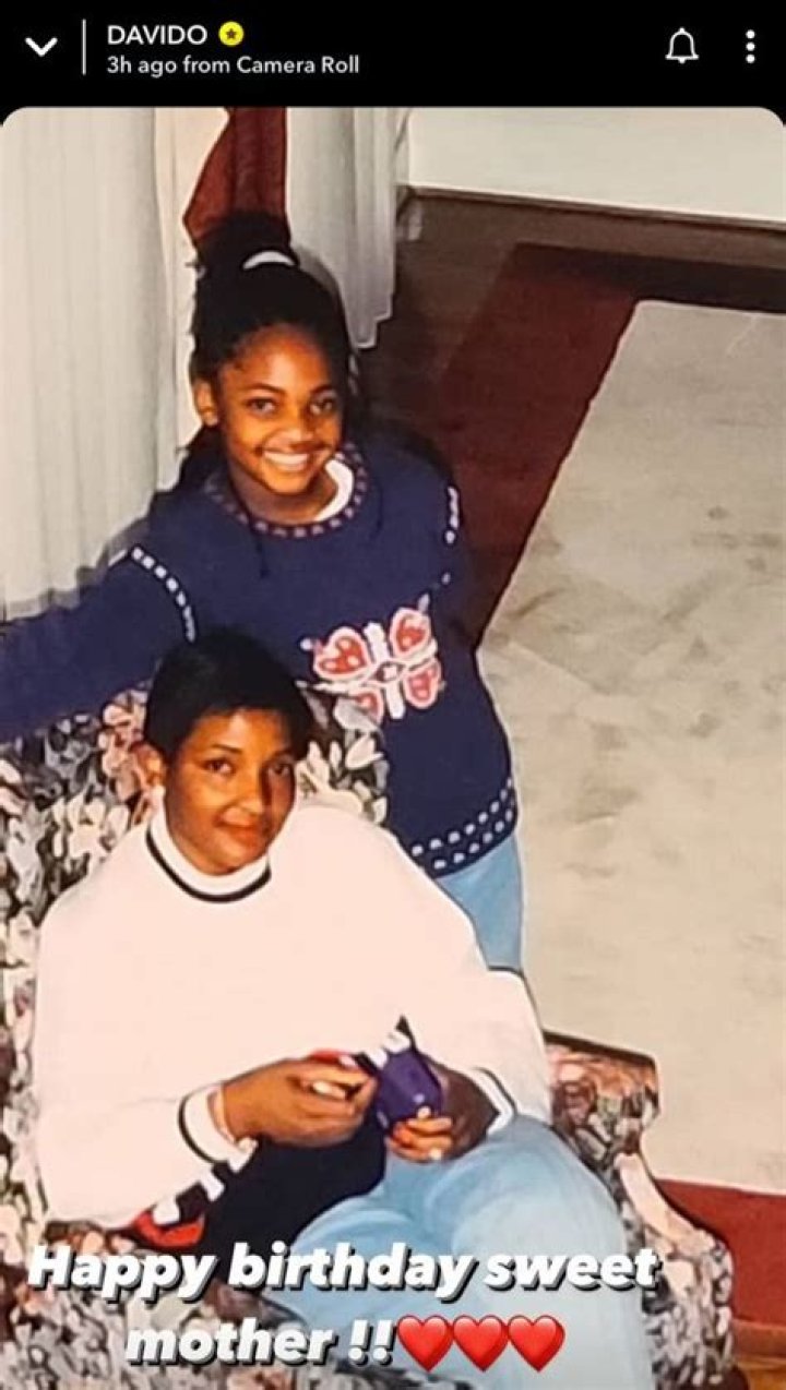 Davido celebrates posthumous birthday of late mother, Veronica Adeleke