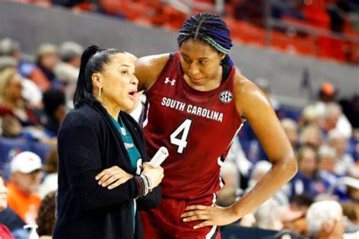 Dawn Staley is currently coaching in the biggest hoops game in the