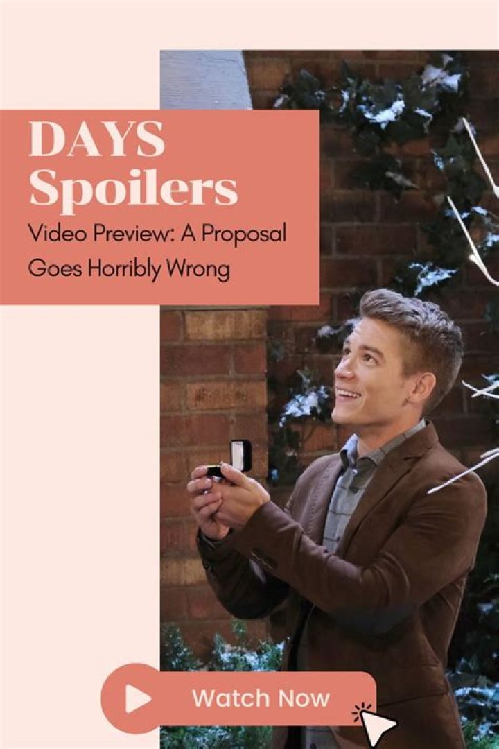 DAYS Spoilers Weekly Video Preview Bo and Hope Return
