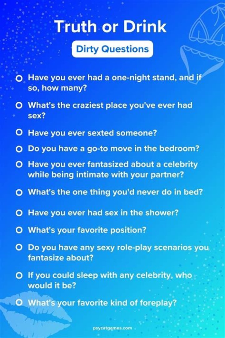 Dirty Truth or Drink Questions That Go There Bridal Shower 101