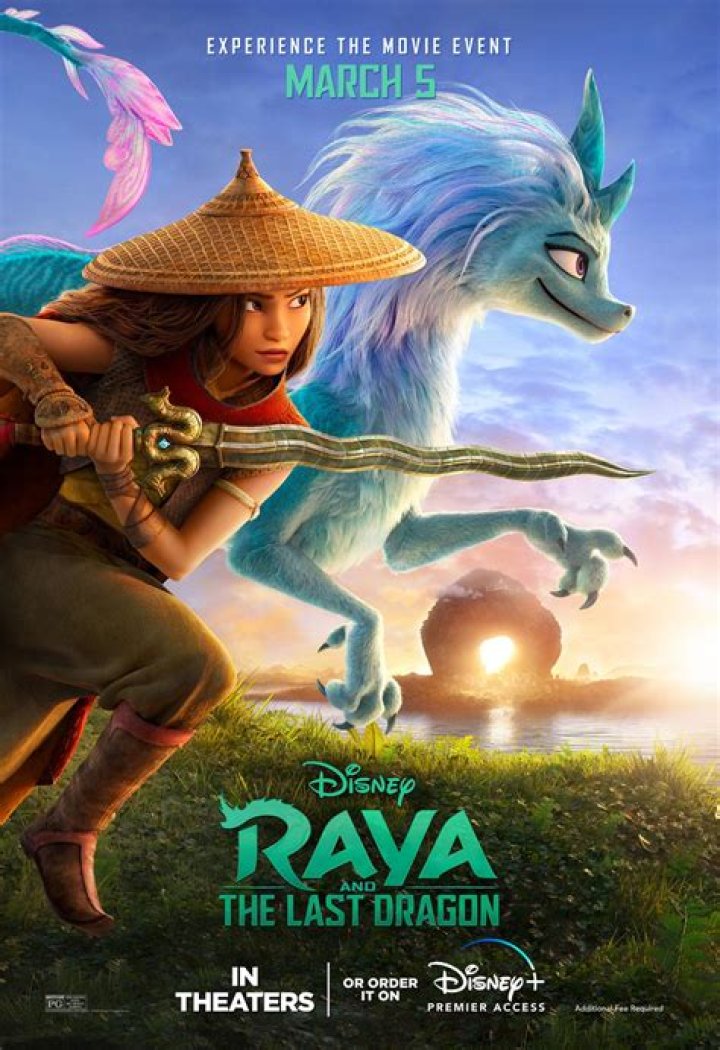 Disney raya and the last dragon movie poster lopmi