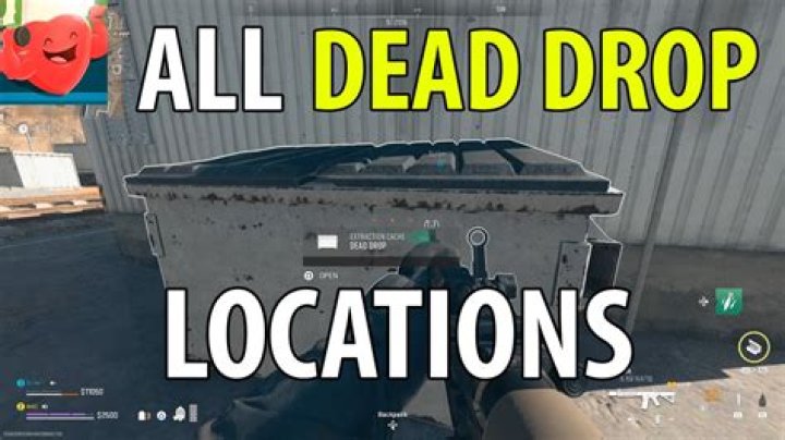 DMZ All Dead Drop Locations on Ashika Island