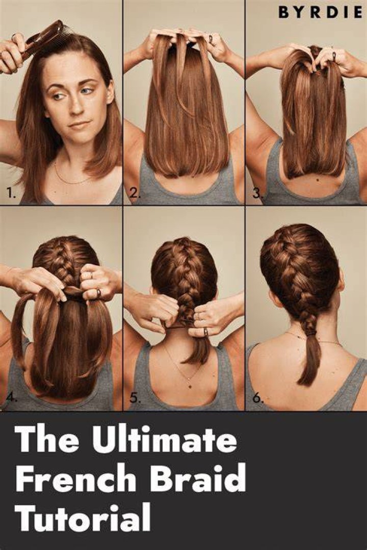 downthemiddle french middle simple braid into down the and aDowntheMiddle French
