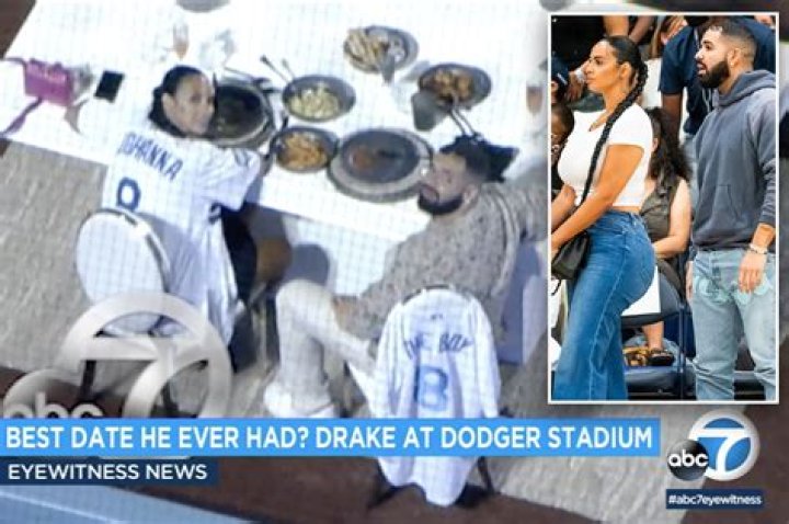 Drake rents out Dodger Stadium for date with Johanna Leia