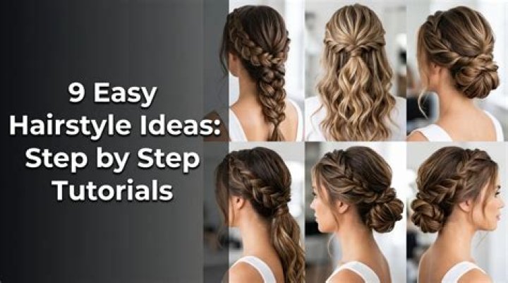Easy Step By Step Tutorials On How To Do Braided Hairstyle (10 Hairstyles)