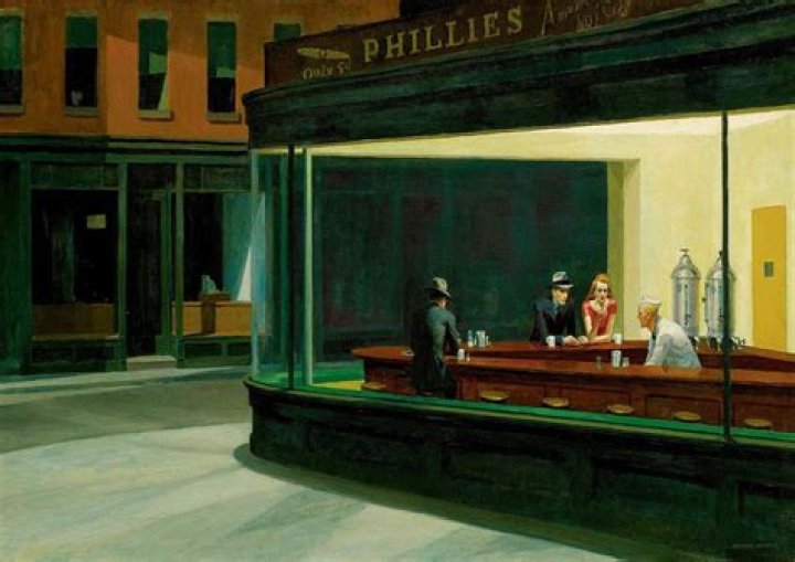 Edward Hopper Nighthawks. Fine Art Print/Poster Etsy Edward hopper