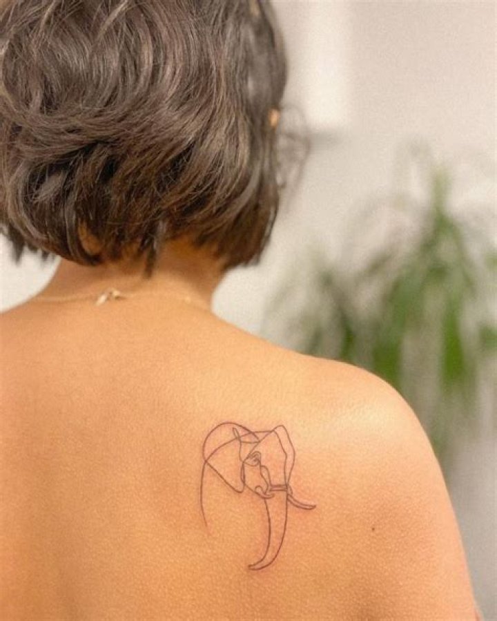 Elephant Tattoo Shoulder