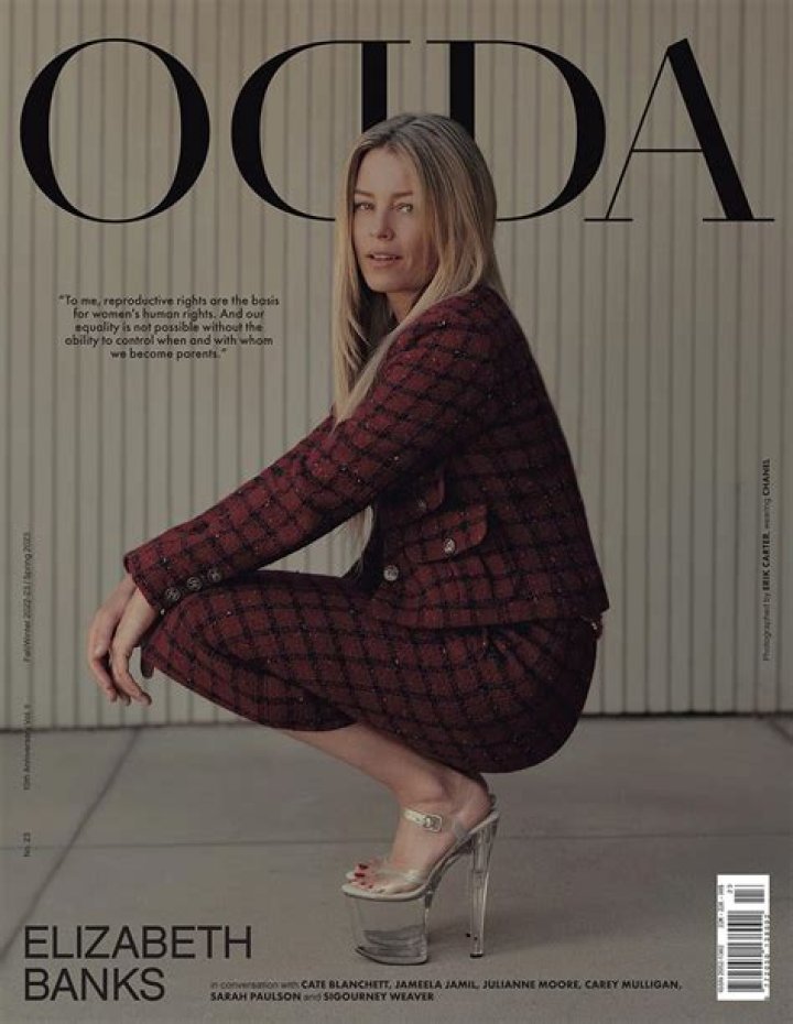 Elizabeth Banks ODDA magazine Fall/Winter 2022/2023 &bull; CelebMafia