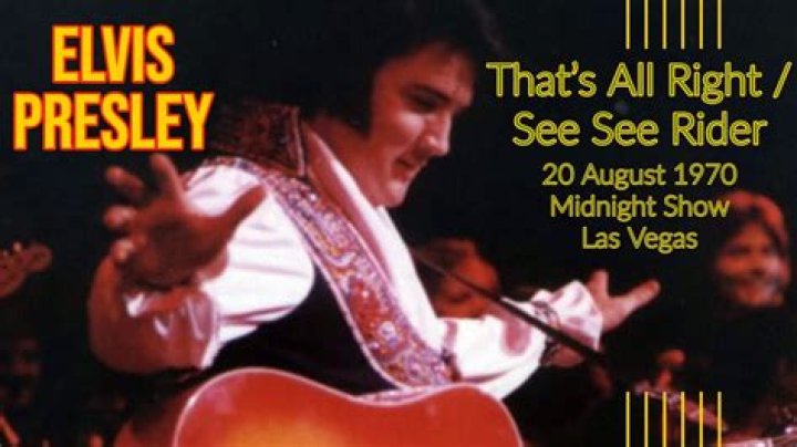 Elvis Presley See See Rider 5 February 1970, Dinner Show First