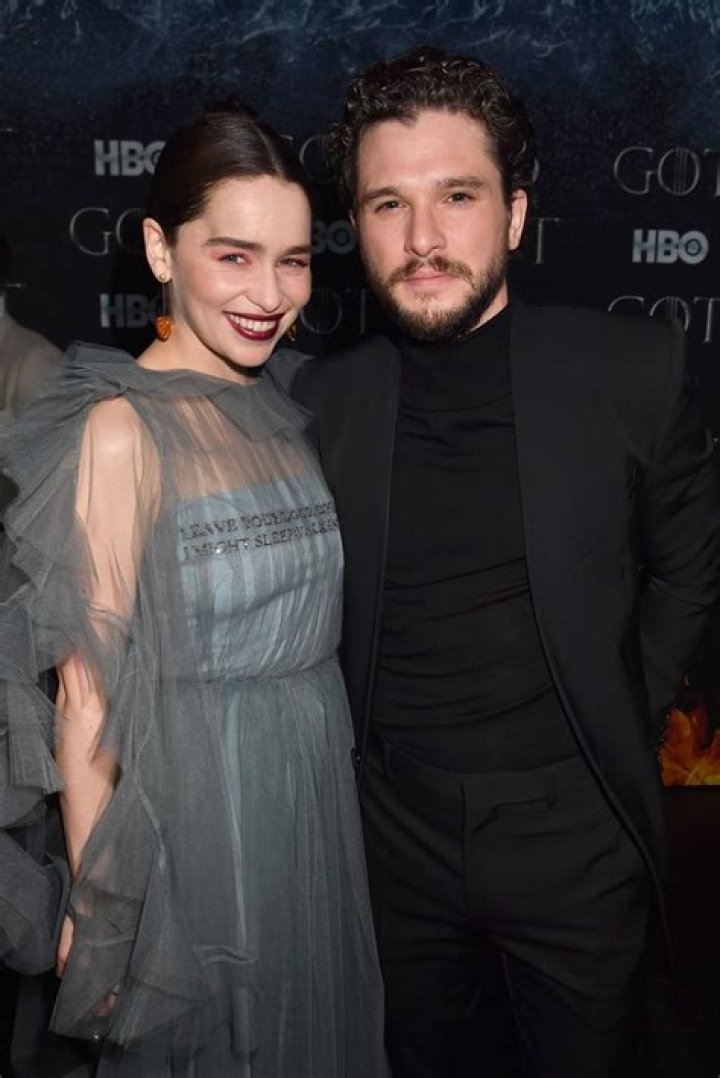 Emilia Clarke and 'fiancé' Luc Chaudhary put on a lovedup display at