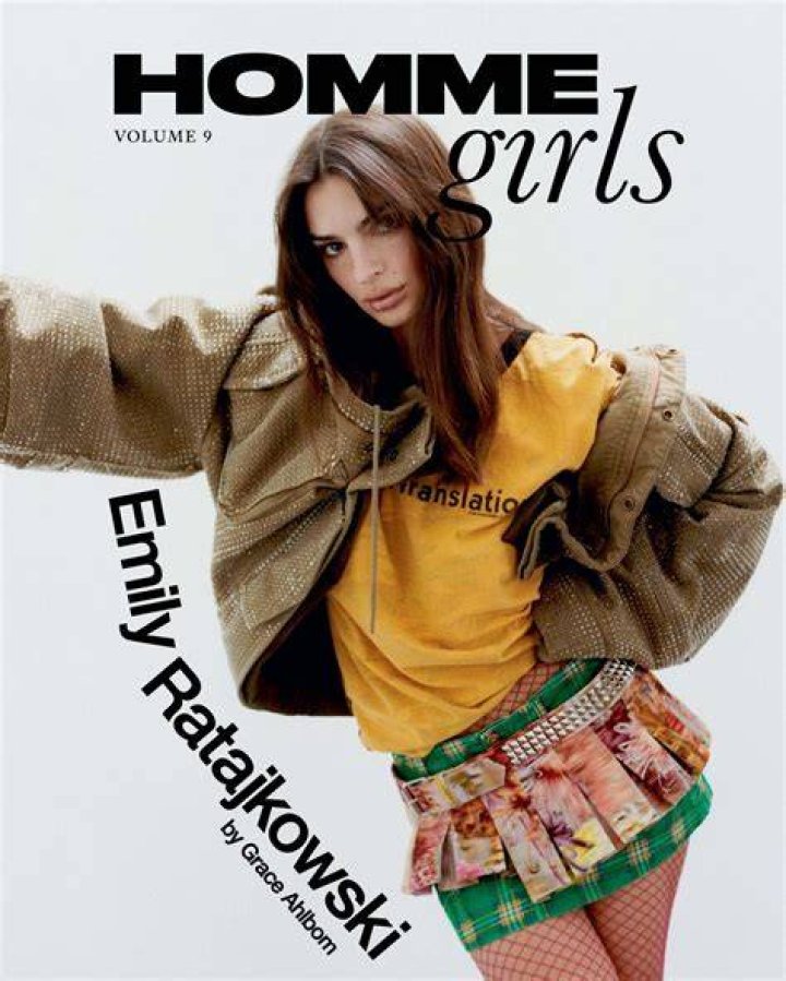 Emily Ratajkowski Photo Shoot for HommeGirls Volume 9, May 2023
