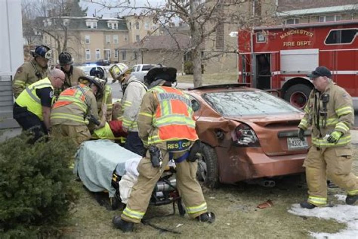 EMTs Rescue Victim After Alleged Drugged Driver Crashes Into Car