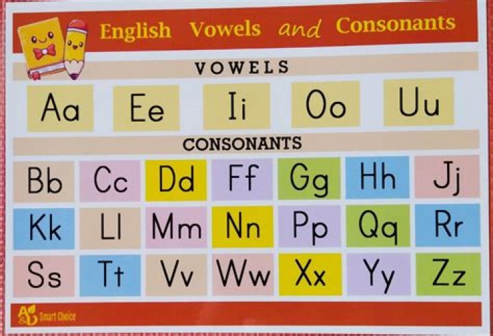 English Alphabet Vowels And Consonants IMAGESEE