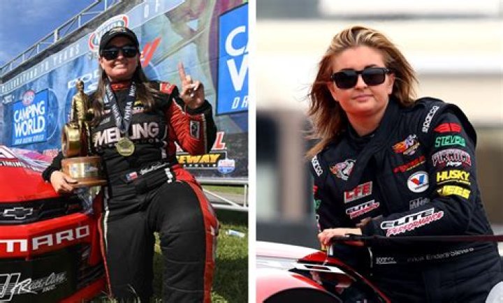 Erica EndersStevens speeding toward NHRA history