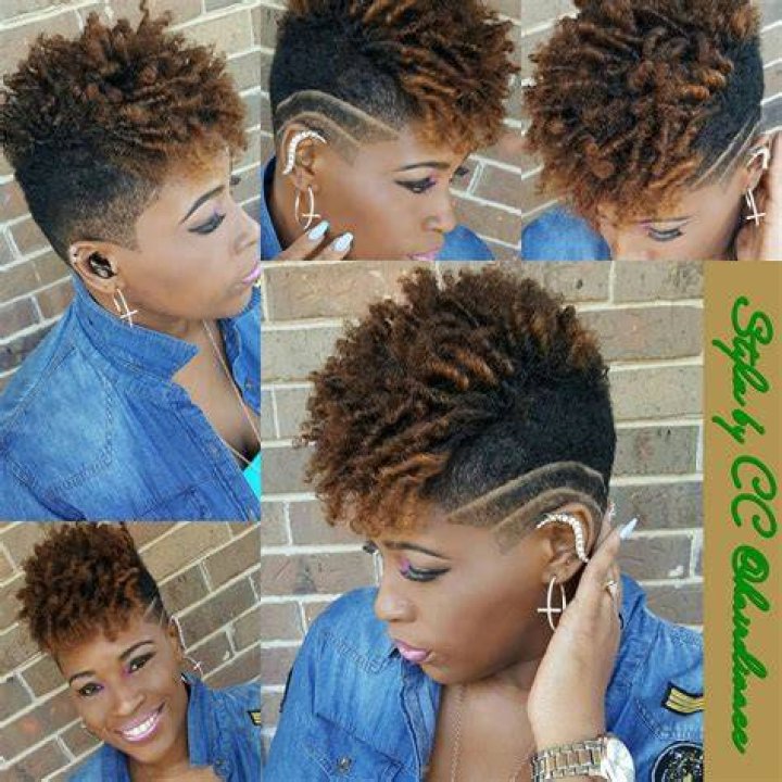 fade short natural haircuts for black females 2019 RashelKaydon