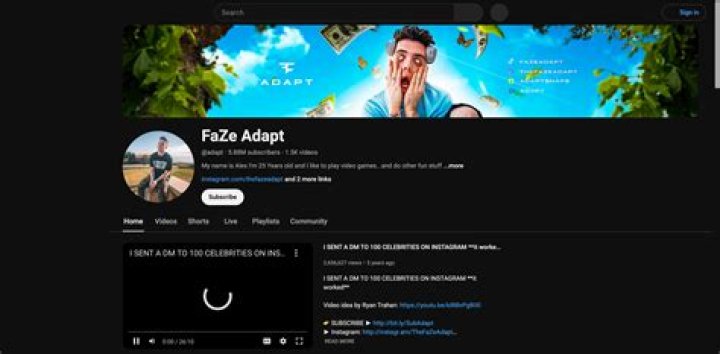 FaZe Adapt &mdash; Bio, Parents, YouTube career, Girlfriend, Net worth, Interesting facts 2023 World