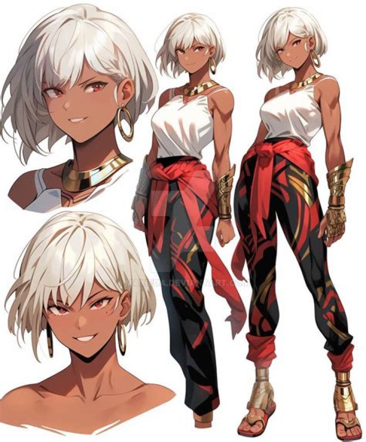 Female Anime Character Designs