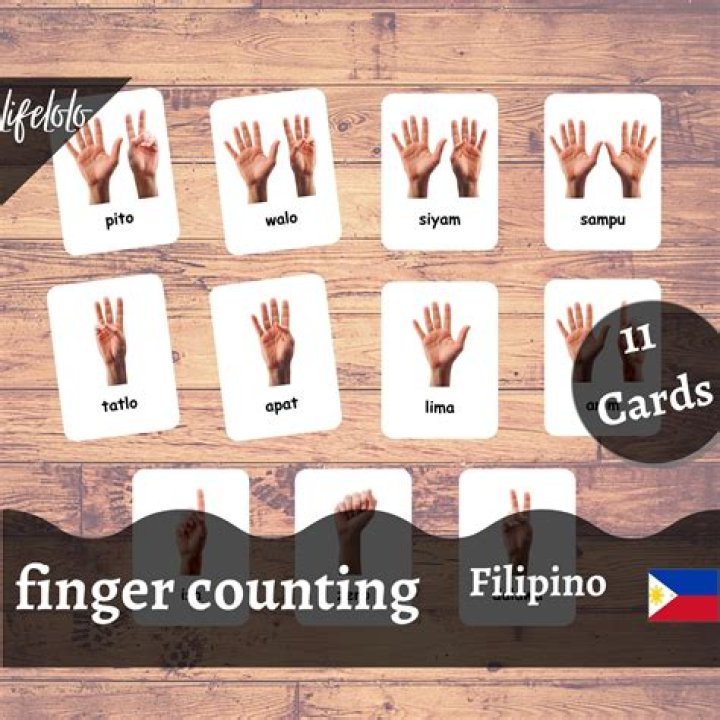 Filipino Counting 11 Counting Flashcards Tagalog Counting lupon.gov.ph