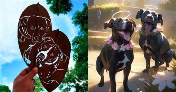 Filipinos pay tribute to Marshall and Millions, two dogs that were shot
