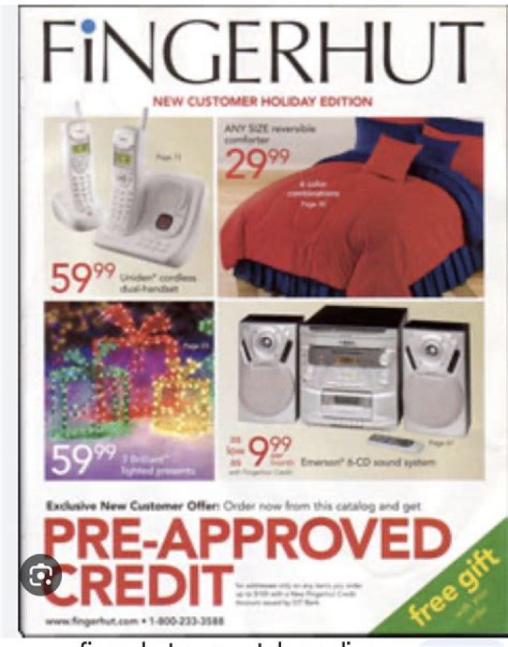 Fingerhut Catalog Shopping Online 2024 vanna madelina
