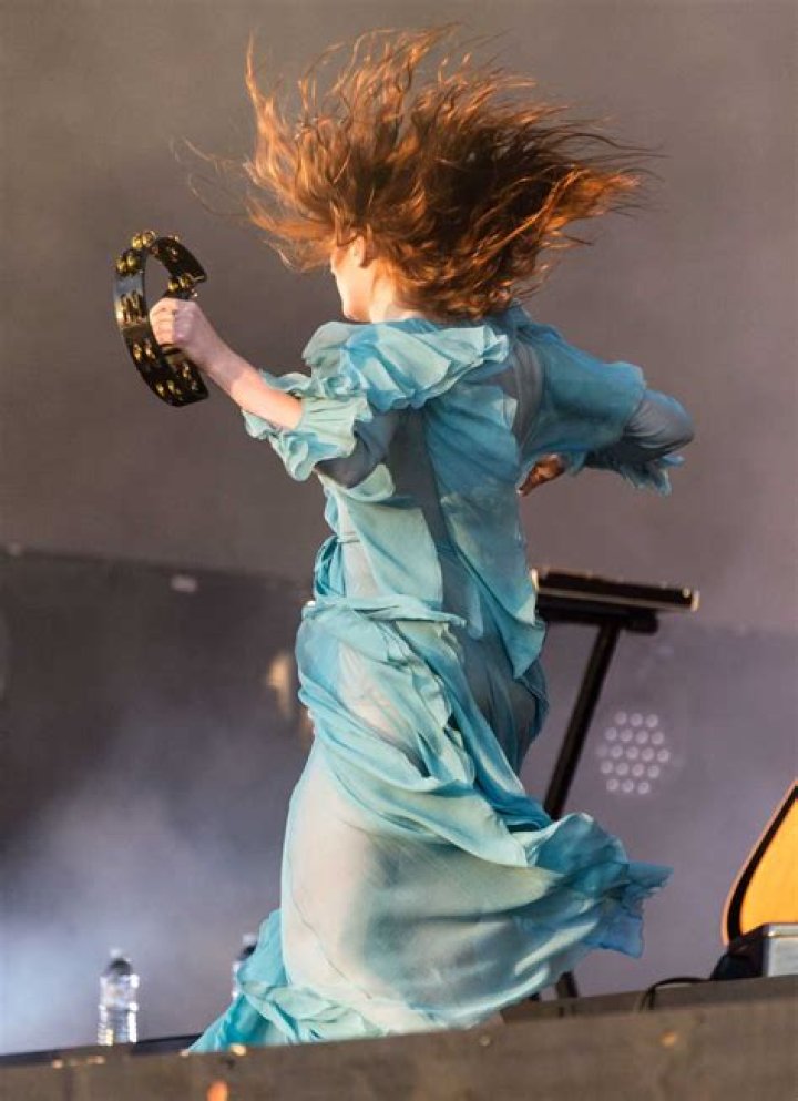 FLORENCE WELCH Performs at British Summertime Festival at Hyde Park in