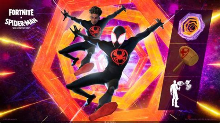 Fortnite SpiderMan (Miles Morales) Skin Characters, Costumes, Skins