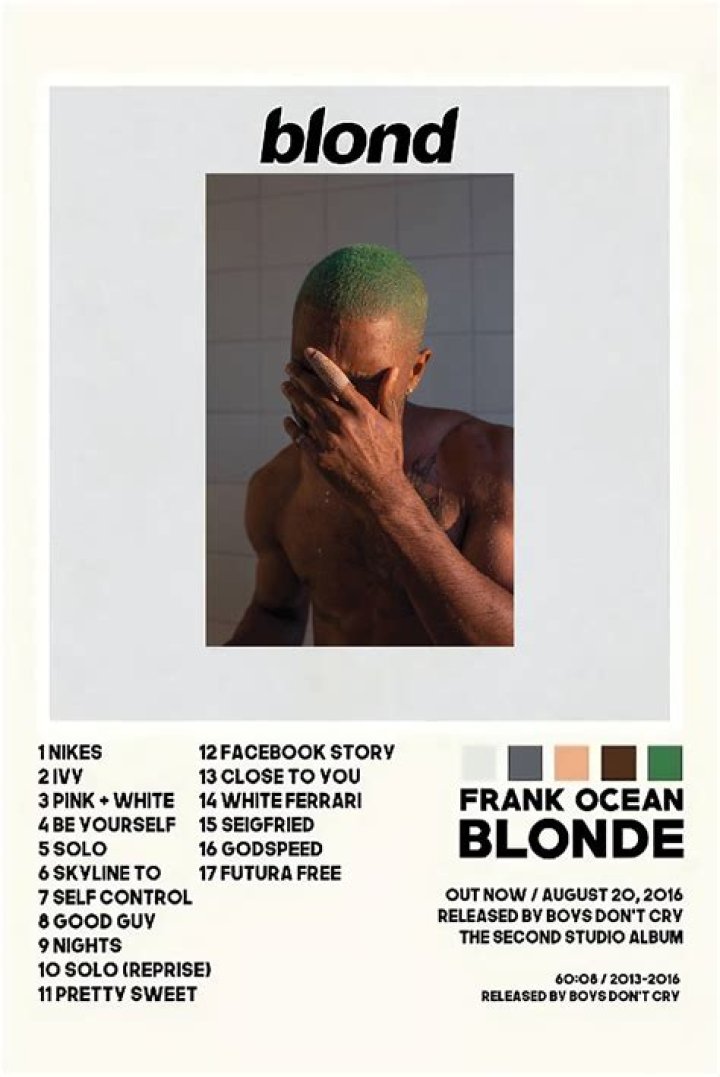 Frank Ocean Readies New Album? That Grape Juice