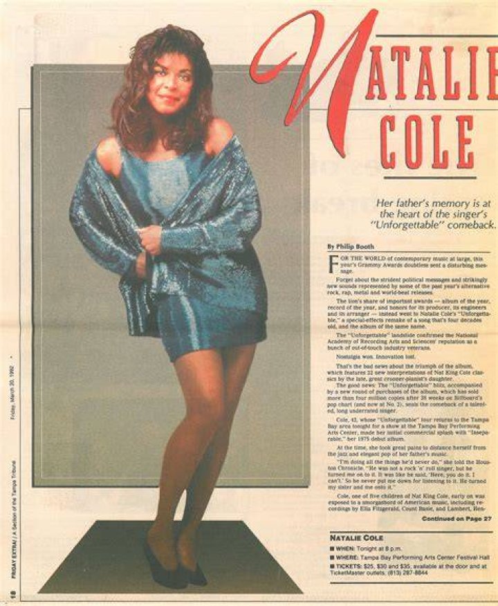 FROM THE VAULT Natalie Cole Caught in the Act
