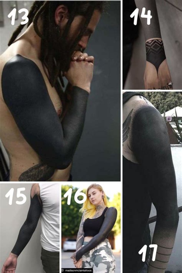 Full black sleeve tattoos Back tattoos are primarily split into upper and lower back tattoos