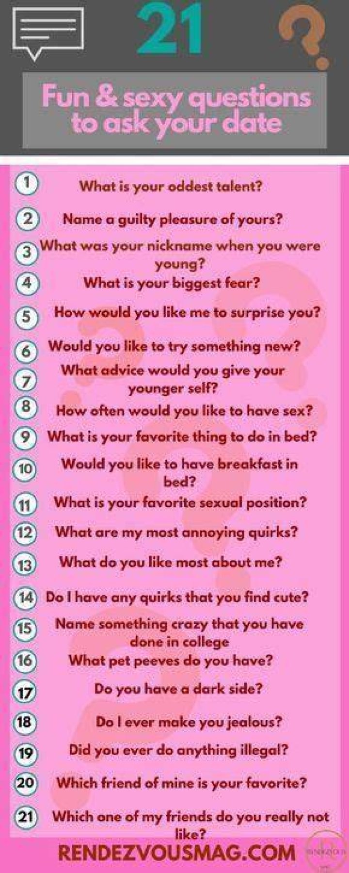 fun and sexy questions to ask your date infographic