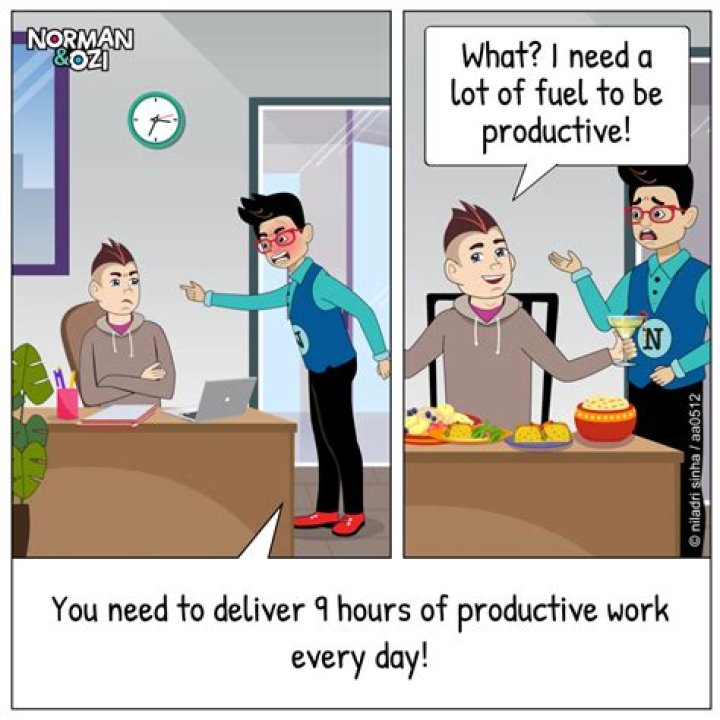 Funny Cartoons About Work 7 Background Wallpaper