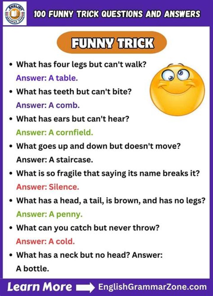 Funny Jokes With Questions And Answers Freeloljokes