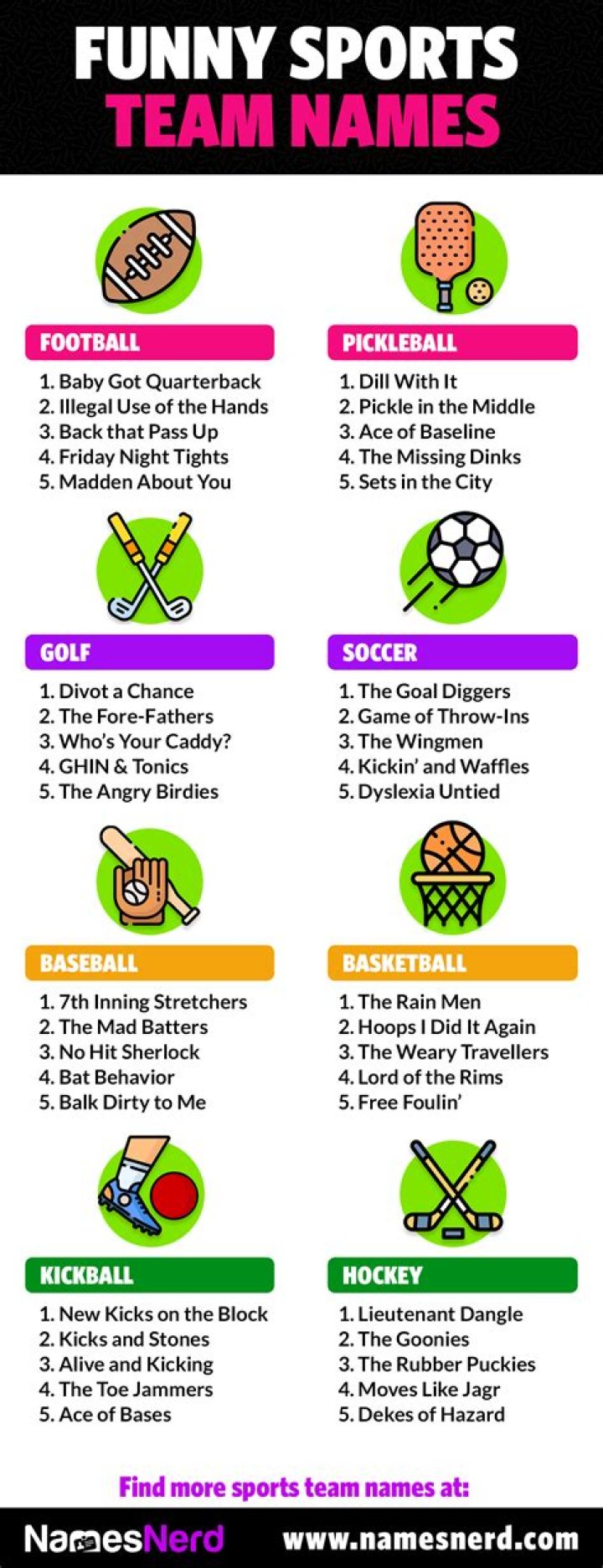 Funny Sports Team Names (353+ Hilarious Ideas for Your Crew)