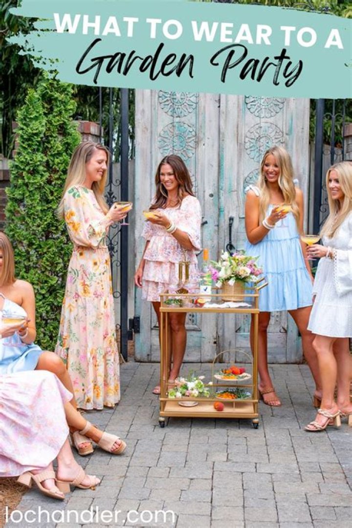 Garden party Garden party outfit dresses, Party outfits for women