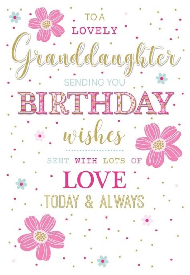 Happy Birthday Granddaughter Birthday Wishes, Happy Birthday Pictures