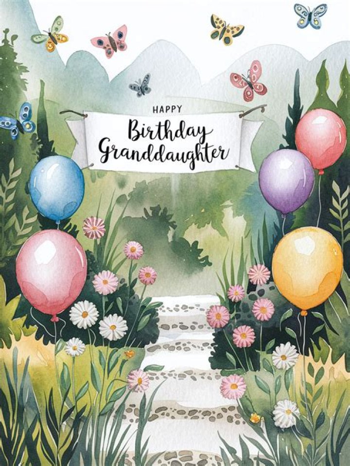 Happy Birthday Granddaughter