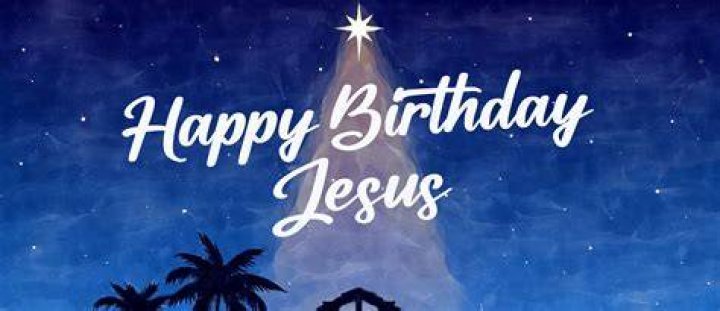 Happy Birthday Jesus!