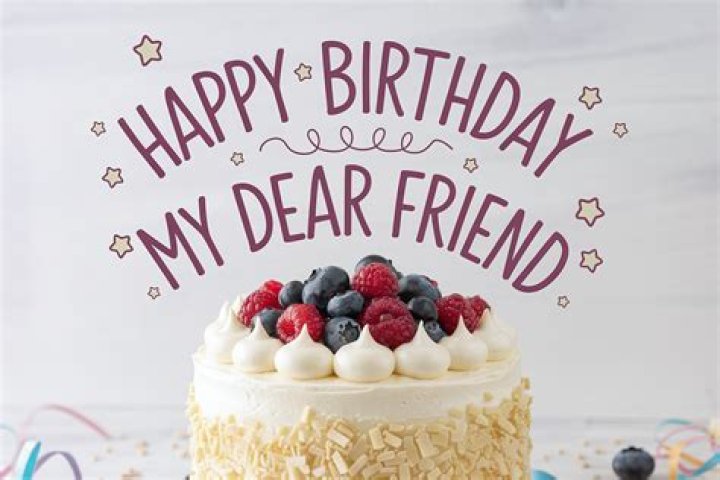 Happy Birthday my Dear Friend Free Ecards.