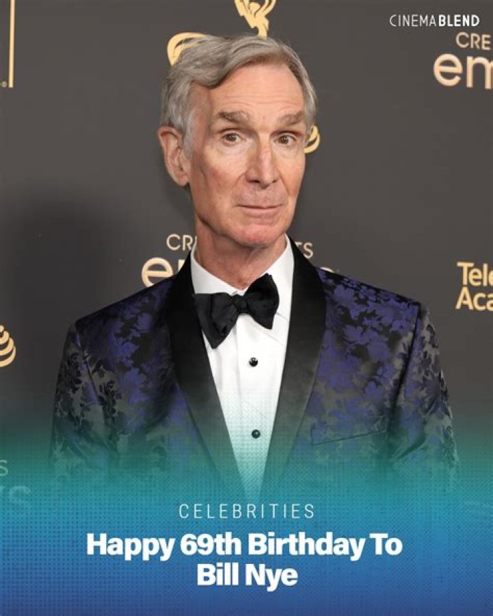 Happy birthday to Bill Nye The Science Guy born November 27, 1955 in