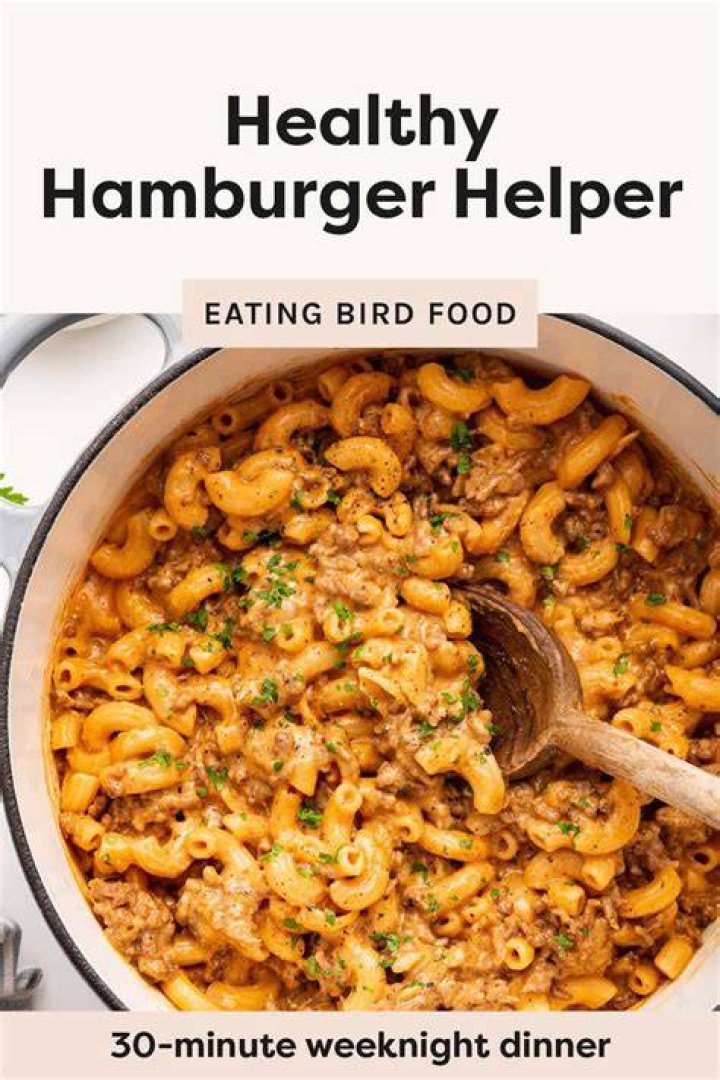 Happy Dinners Hamburger Macaroni Surprise