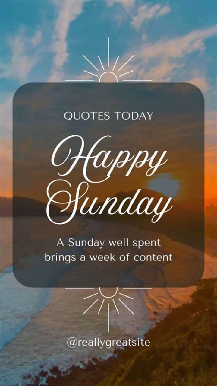 Happy Sunday Pictures, Photos, and Images for Facebook, Tumblr, Pinterest, and Twitter