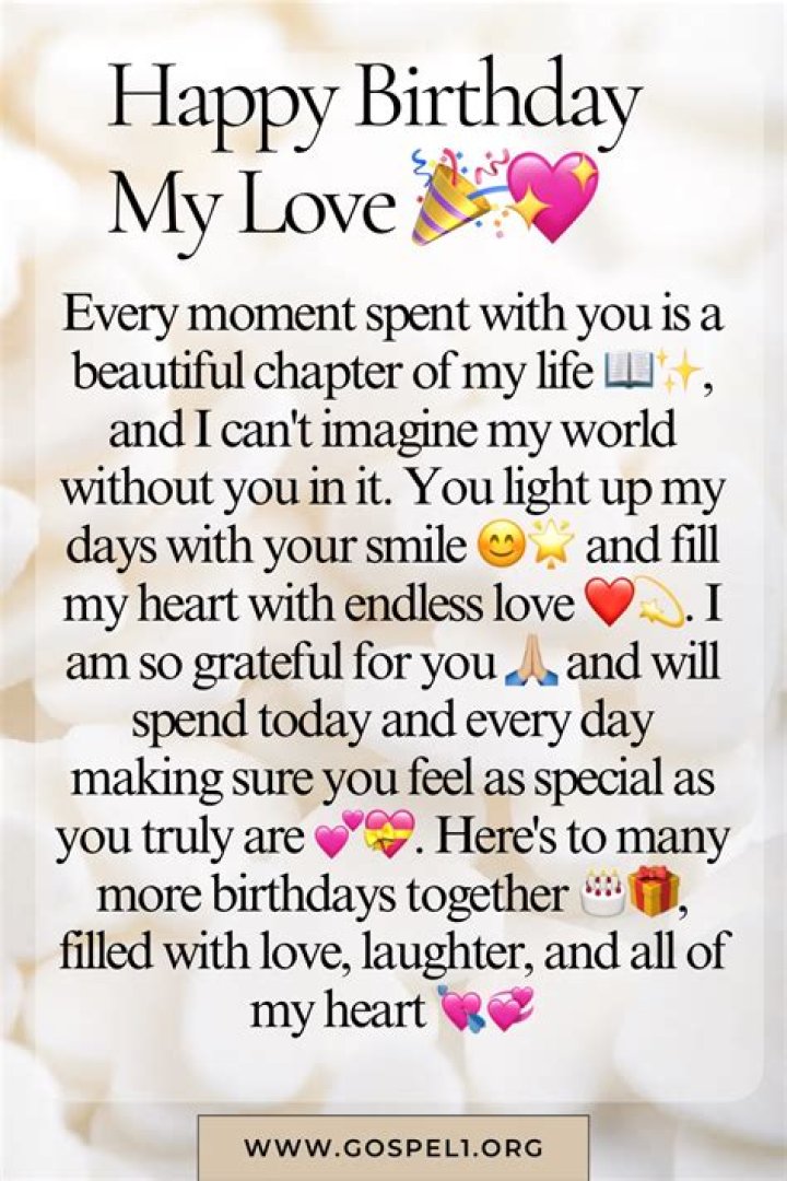 HeartTouching Happy Birthday Wishes for Your Lover Holidappy Celebrations