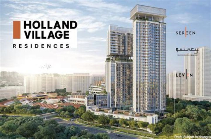 holland village 1 one residences condo dbs bank food mrt restaurant