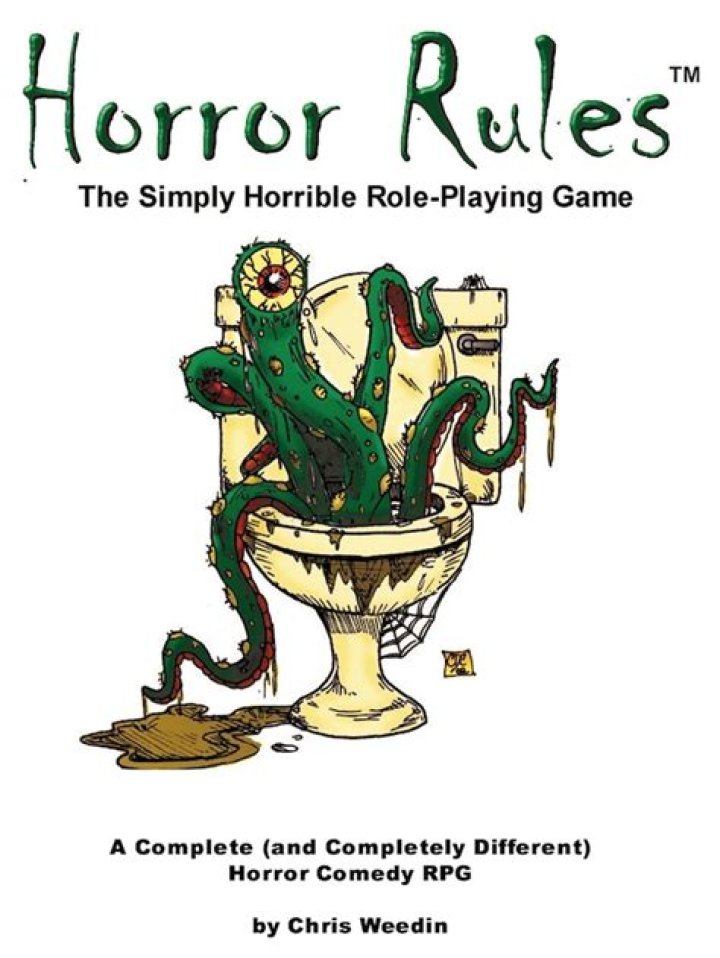 Horror Rules, the Simply Horrible Roleplaying Game (Paperback