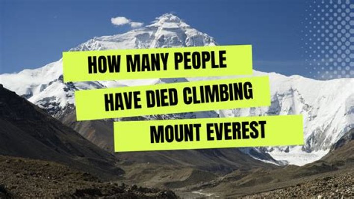 How Many People Have Died On Mount Everest? Here&rsquo;s Everything You Need