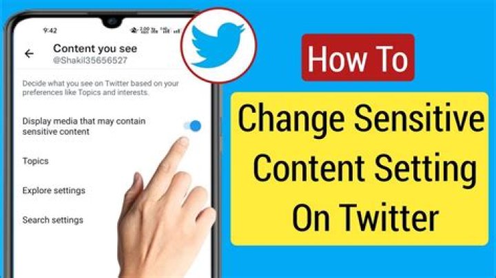 How to Change Twitter Sensitive Content Settings Zeru