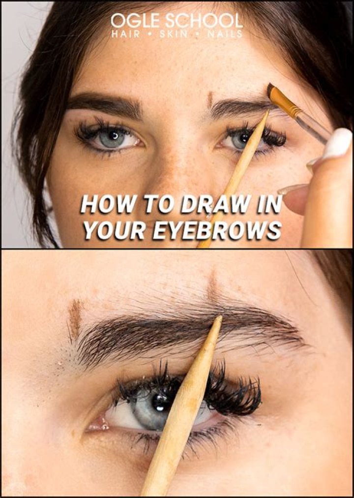 How To Draw Your Eyebrows Step By Step at Drawing Tutorials