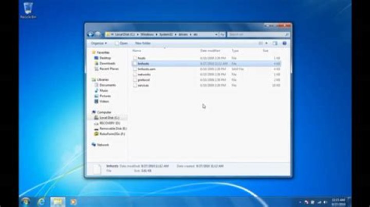 How to Edit lmhosts or lmhosts.sam YouTube