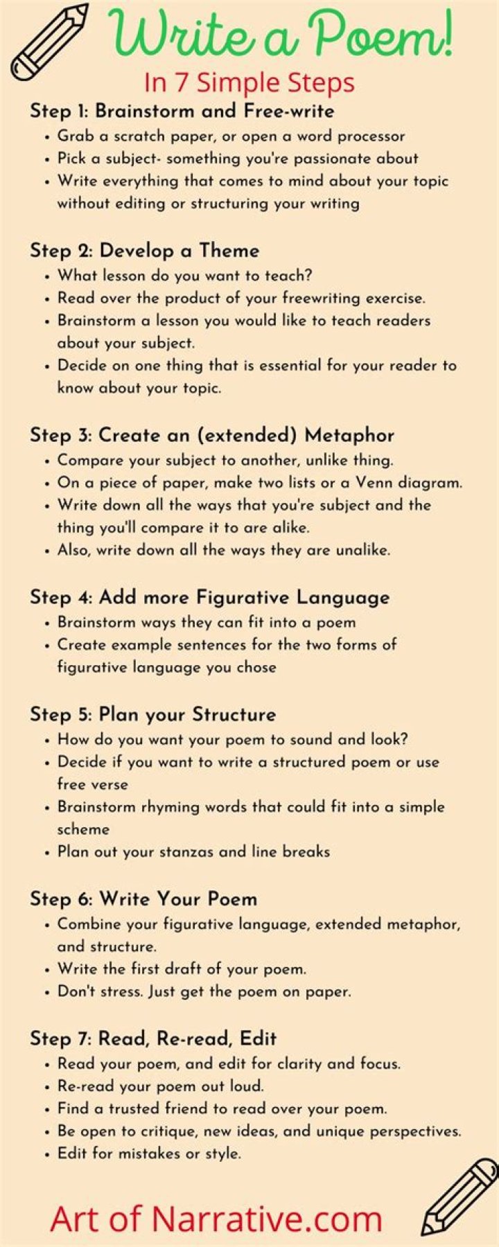 How to make Poems