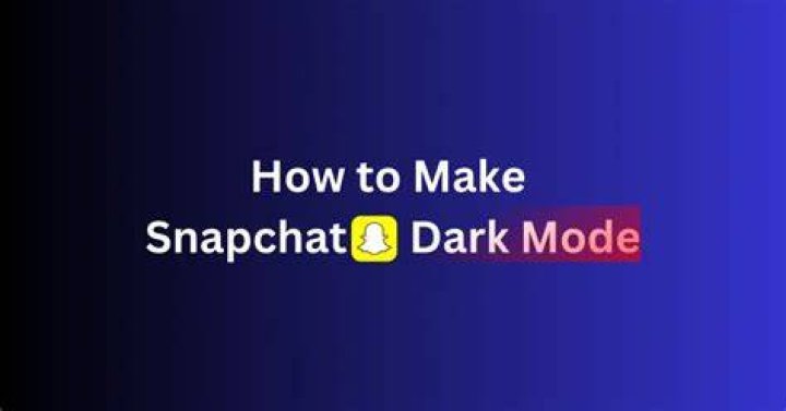 how to make snapchat dark mode android Jena Coltman